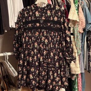 Floral Long Sleeve Dress